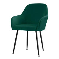 Funda elástica de brazo alto para sillas de comedor, fundas de asiento cálidas para sala de estar, banquetes de boda, hotel - details 0