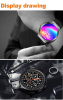 Reloj inteligente con seguimiento GPS para hombre, dispositivo resistente al agua de 2024 pulgadas, HD, Bluetooth, llamadas, 1,85 mAh, 3ATM, deportivo, Fitness, novedad de 710 - details 13