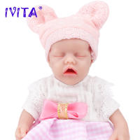 IVITA WG1575 Muñeca Recién Nacida de Silicona 100% Suave y Realista Juguete Educativo para Niños - details 17