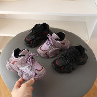 Zapatos de invierno para niñas, nuevos, de algodón, apilados, gruesos, antideslizantes, zapatos deportivos para niños, dos pares de zapatos de algodón. - details 13