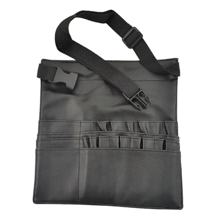Soporte de herramientas impermeable, organizador de cosméticos duradero multifuncional con cinturón de cintura, soporte para brochas de maquillaje, bolsas de herramientas para artistas de maquillaje - 1