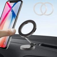 Soporte de Teléfono Móvil Plegable Magnético de Aleación de Zinc Ajustable 360° para iPhone 14, 13, 12 Pro Docks y Soportes Electrónicos - details 4