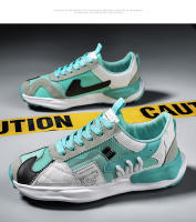 Nuevos zapatos deportivos de malla antideslizantes y transpirables con parches, suelas gruesas y mayor durabilidad para correr. - details 19
