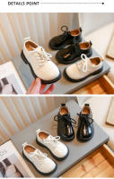 Zapatos de cuero suave para niños, mocasines antideslizantes de color negro para la escuela, para primavera y otoño, novedad de 2023 - details 4