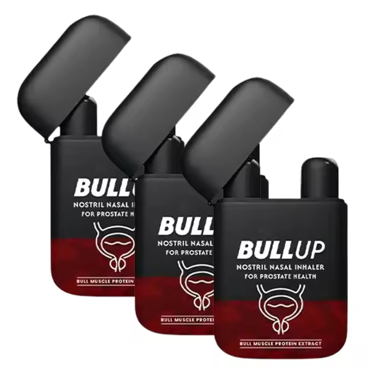 BullUp Inhalador nasal dual, Inhalador para aliviar la próstata, Inhalador para mejorar la próstata, Inhalador para promover el mejoramiento normal de la próstata, para la salud de la próstata (3 piezas) - 1