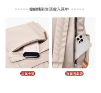 Mochila informal de nailon para mujer, bolso de viaje sencillo para ordenador portátil, a la moda, novedad - details 6