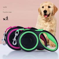Correa retráctil de nailon para perros pequeños, medianos y grandes, correa extensible automática, duradera, 3/5/8M - details 9