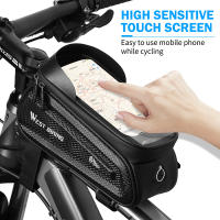 WEST BIKING-bolsa para bicicleta de montaña, resistente al agua, con pantalla táctil, funda para teléfono de 7,0 pulgadas, accesorios de ciclismo - details 2