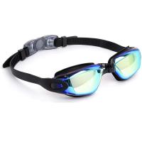 Gafas de Natación con Protección UV,Lentes de Silicona HD Ajustables,Gafas de Buceo para Mujer, Hombre, Adultos y Niños 13 + - details 0
