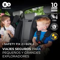Silla de Coche para Niños Amplia, Suave, Arnés de 5 Puntos, Ajuste de Cabeza, Reductor Modular, Negro - details 1