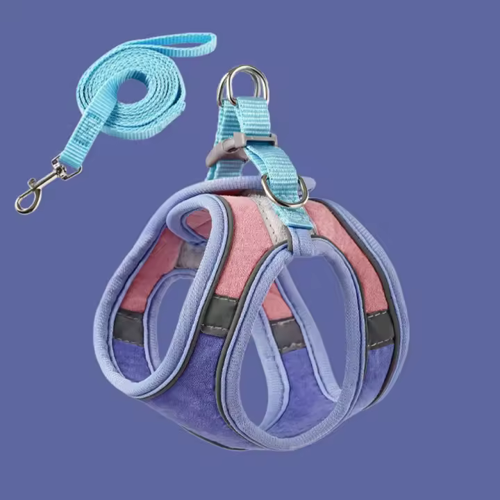 Arnés de chaleco transpirable ajustable para exteriores, correa para perro, accesorios para gatos, chaleco para mascotas, arnés para gato, Collar para gato - 1