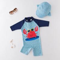 Conjunto de Natación de Moda para Niñas Pequeñas 2025 Traje de Baño de Surf con Gorra - details 36