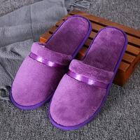Zapatillas de casa de felpa para mujer, pantuflas peludas y cálidas para primavera, zapatos de punta cerrada para interior, zapatillas antideslizantes para el hogar, chanclas silenciosas para dormitorio - details 7