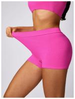 Pantalones cortos de Yoga para mujer, Shorts deportivos elásticos, antideslumbrantes, transpirables, de secado rápido - details 12