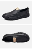 Nuevos zapatos casuales de cabeza redonda para hombres de cuero para hombres, mocasines, zapatos para hombres - details 33