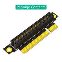 Tarjeta elevadora PCI-E 8X 3,0 de 90 grados, macho a hembra, para servidor 1U, Dirección de instalación hacia la CPU - details 6