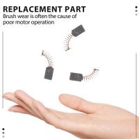 5 pares de cepillos de carbono para Motor, piezas de repuesto de herramientas eléctricas universales de 13mm x 8mm x 5mm para lijadora Orbital con amoladora angular - details 3