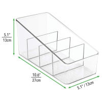 Organizador de Alimentos en Plástico Grande Estante de Almacenamiento para Cocina Armario de Cocina para Encimera Soporte para Bolsas de Especias Nuevo - details 4