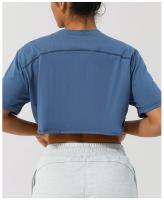 Camiseta Deportiva de Algodón Manga Corta, Polo, Material de Nylon, para Entrenamiento, Transpirable, Cómoda, Monos de Primavera/Verano - details 4