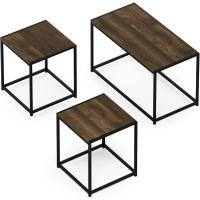 Mesas de café, Metal, Nogal, 40 x 76,2 x 44,45 cm - details 44