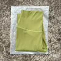 Legging de yoga de cintura alta con bolsillo trasero de color sólido, pantalones cortos deportivos para mujer, gimnasio atlético de mantequilla, entrenamiento integral para correr - details 10