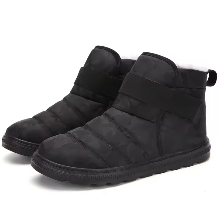 Nuevas botas de nieve, zapatos de algodón cálidos de terciopelo para exteriores - 1