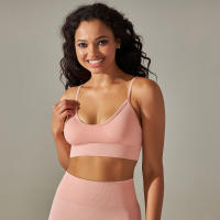 Sujetador deportivo para mujer, Top Sexy, ropa interior transpirable, Fiess Yoga Gym - details 21