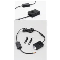 Mini faros láser de matriz de parrilla de coche, focos LED amarillos y blancos - details 3
