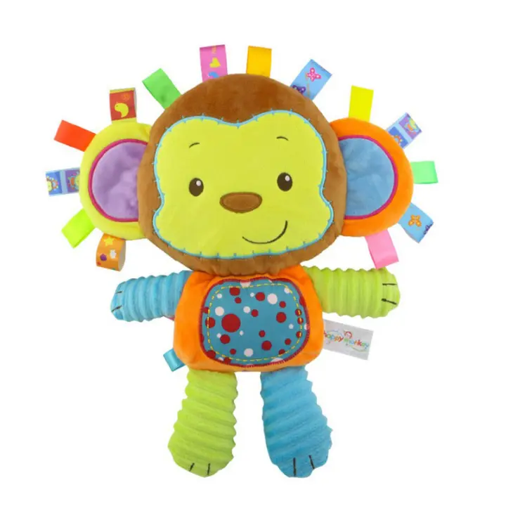 Juguete de Peluche Oscuro de Elefante con Campanilla para Bebé Juguetes Sensoriales para Recién Nacidos y Niños Pequeños Regalos Recomendado para Bebés - 1