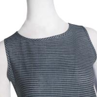 Vestido MIDI de verano a rayas con estilo casual y cómodo Sin mangas, suelto, con bolsillos, Moda para mujeres - details 21