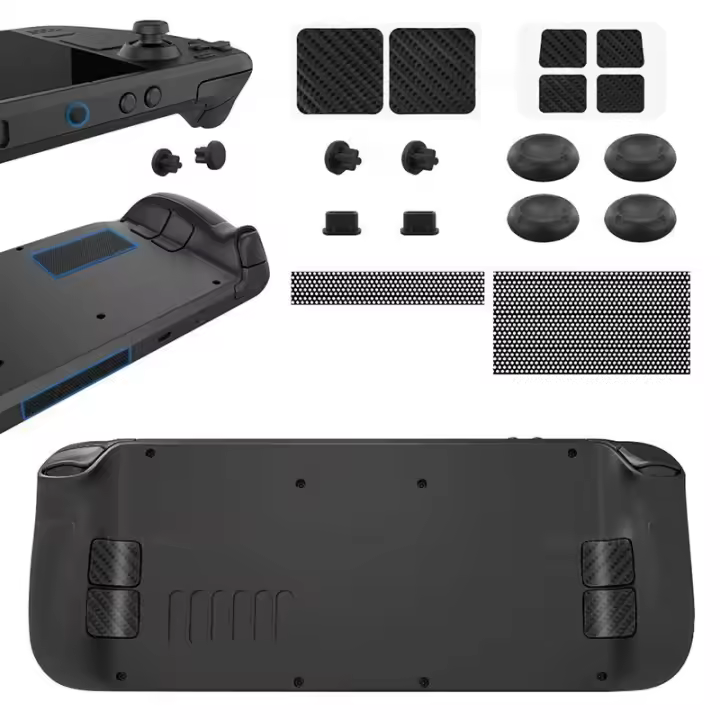 Kits de protección para cubierta de vapor, pegatina de Trackpad con botón de Host, tapón a prueba de polvo, tapas de silicona basculantes para accesorios de cubierta de vapor - 1