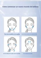 Nuevo Instrumento de Rodillo de Microcorriente EMS Tratamiento Doméstico de Belleza en V - details 14
