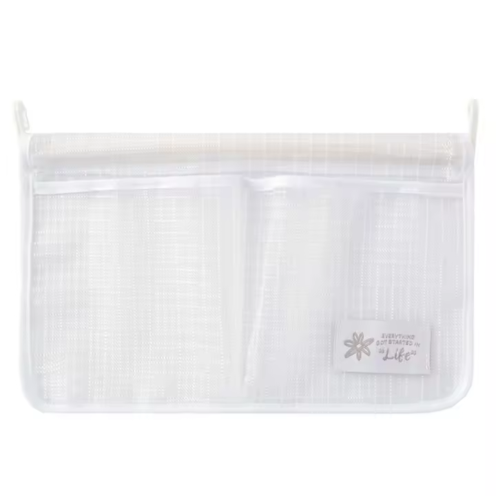 Compartimento de clasificación de congelador colgante doble, bolsa de almacenamiento de refrigerador, organizador de nevera, bolsa de malla para el hogar - 1