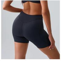 Pantalones cortos de Yoga para mujer, cintura alta, levantamiento de glúteos, entrenamiento, medias deportivas, Control de barriga, gimnasio, correr, pantalones elásticos, pantalones cortos deportivos informales - details 12
