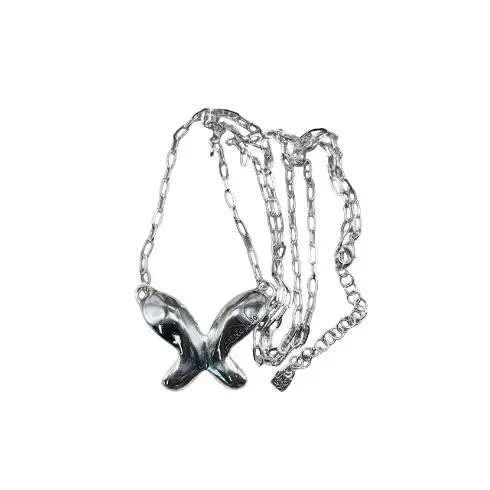 UNO DE Collar de Mariposa Atractivo y Versátil - Collar de Plata para Mujeres, Joyería Glamorosa - 1