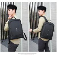 Mochila Impermeable Ultraligera para Hombre Mochila Elegante para Libros Mochila Portátil de 15,6