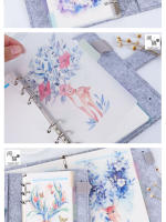 Cute 6 Rings Paper Index Divider For Binder Planner Notebook Stationery Candy Notebook Paper Divider Accessories A5 A6 - details 32
