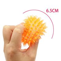 Juguete Sonoro Luminoso para Mascotas Pelota Saltarina de Goma 100% Ideal para Limpieza Dental - details 3