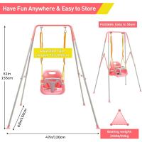 Columpio para Niños 4 Bolsas de Arena, Extremamente Resistente, Montaje Fácil, Guardado Sencillo - details 17