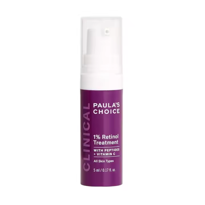 Paula's Choice CLINICAL Crema de tratamiento con retinol al 1% con péptidos, extracto de regaliz de vitamina C, antienvejecimiento y arrugas - 1