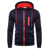 Sudadera con Capucha de Mango Largo Moda Deportiva Casual para Hombres Viste de Polvo para el Frío - details 3