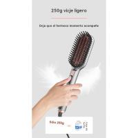 2025 nuevo anión peine alisador de pelo termostato casero cuidado del cabello pantalla táctil inteligente peine del pelo versión más amplia de la plancha de pelo - details 8