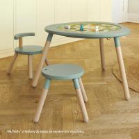 Rediseño 2023 - Altura del Asiento Ajustable Respaldo extraíble - Fabricada con Madera de Haa - para niños de 1,5 a 8 años - details 3