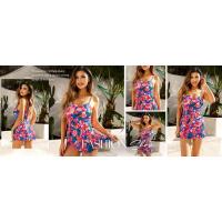 Traje de baño de una pieza para mujer, con cuello en V y control de barriga, ropa de playa para vacaciones - details 10