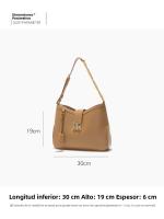 Nuevo bolso de moda Bolso de hombro versátil para las axilas Bolso de mensajero pequeño y ligero - details 1