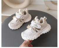 Estudiantes masculinos y femeninos primavera y otoño nueva malla de suela suave zapatos deportivos para niños medianos y pequeños zapatos de papá de suela suave antideslizante resistente a la suciedad - details 11