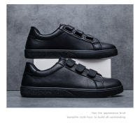 Novedad verano 2025, zapatillas blancas para hombre, zapatos de moda, zapatos casuales de cuero para hombre, zapatos de moda que combinan con todo, zapatos casuales. - details 3