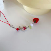 Encanto de Teléfono de Fresa Y2K Cadena de Teléfono de Frutas Lindas para Chicas - details 6