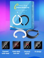 Anillo extensor reutilizable de prepucio para hombres y parejas, jaula de castidad masculina, eyaculación retardada, Juguetes sexuales - details 17