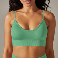 Sujetador deportivo para mujer, Top Sexy, ropa interior transpirable, Fiess Yoga Gym - details 30